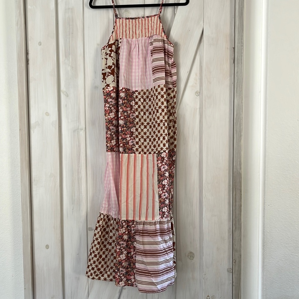 Universal Thread patchwork maxi dress